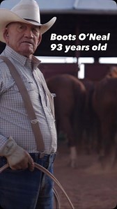 Legendary Cowboy on a Legendary Ranch Boots O’Neal of the @6666ranch with his good buddy @dustyburson Listen to the podcast at @rodeotimepodcast and get yourself some @6666ranchbeef at 6666steak.com | Dale Brisby