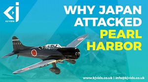2.4M views · 3.6K reactions | On December 7th 1941, a Japanese attack on the U.S Pacific naval headquarters at Pearl Harbor, damaged or destroyed nearly 20 American ships and more than 300 airplanes in less than two hours which claimed the lives of more than 2,400 people, and wounded 1,000 more. But why did Japan attack Pearl Harbor in 1941? Those who do not learn history are doomed to repeat it. www.kjvids.co.uk | youtube.com/kjvidsofficial | t.me/kjvids | KJ Reports | Facebook
