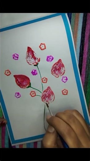 Aaplog v try kijiye❤️🎉❤️ #viral #shorts #stencilprinting #funworks @Craft_lover01