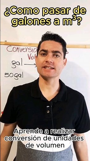 How to convert gallons to cubic meters #physics #science #education #math