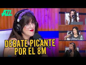 VALENTINA ORTIZ HEATS UP THE 8M DEBATE ON AZZ