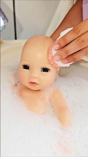 🫧🧼 Bath Time with my reborn baby doll Terry from Babeside 🫧