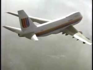 1984 United Airlines Military Commercial