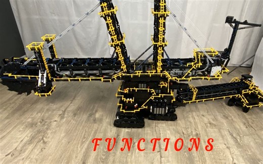 3.5W+零件！庞然大物！巨型采矿机械！乐高科技MOC