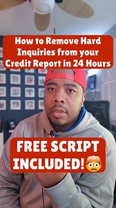 270K views · 6.1K reactions | How to Remove Hard Inquiries in 24...