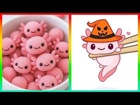 Cute AXOLOTL Art & Other Cute Animal Ideas