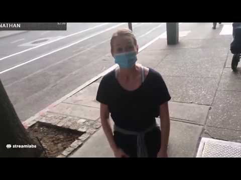 Black Man Makes White Woman Get Onto Her Knees For White Privilege! - #Kontrol19