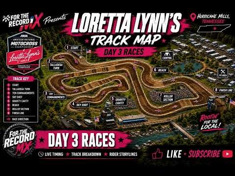 Amateur National Motocross | Loretta Lynns 2026 | Races at the Ranch | Day 3