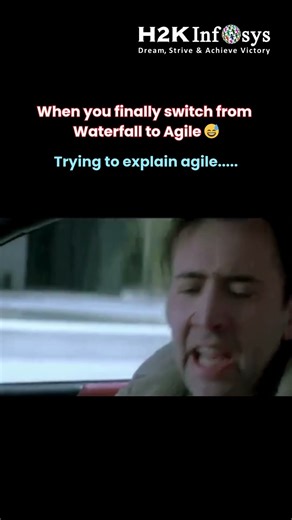 How It Feels Explaining Agile After Years of Waterfall 😭🤣