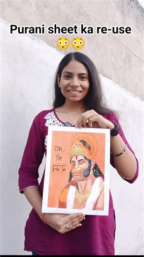 re use sheet oil pastel drawing 😍😳😳 #creative #short