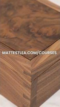 Learn Woodworking With Matt Estlea!