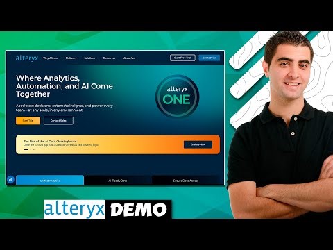 Alteryx Demo - Ai Automation Platform 2025 | Detailed Overview | Pros And Cons