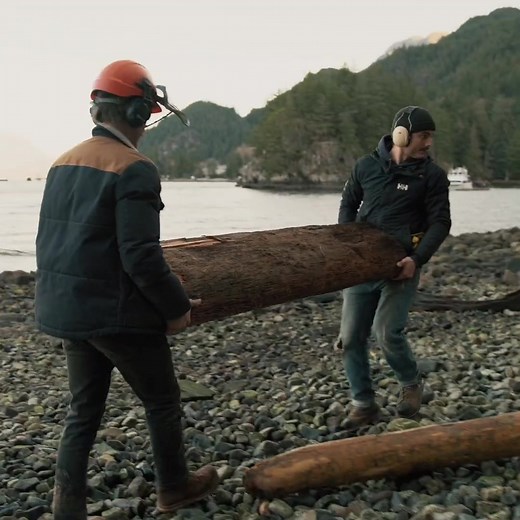 Red Cedar Beachcombing Along the Coast with Dylan Gossett
