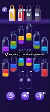 water sort all levels games and iOS Android #short #trending