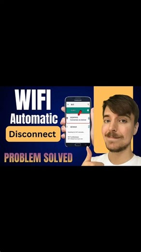 WiFi automatic disconnect problem solved #smartphone #tech #settings #tips #tricks #depending
