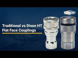 Traditional vs Dixon HT Flat Face Couplings
