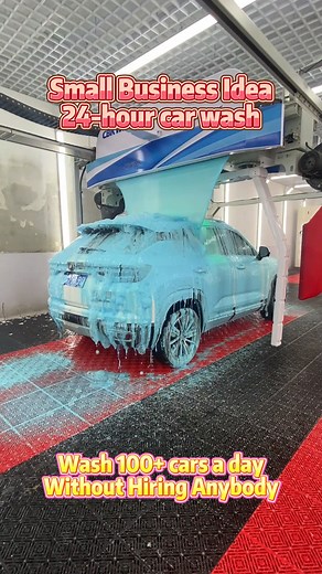 1.4M views · 2.8K reactions | Small spaces are enough for installation, 24/7 automatic washing, touch-free yet perfectly clean. #carwash #carwashing #carclean #carcleaning #autocarwash #touchlesscarwash | Liaoning CBK Carwash Solutions Co., Ltd. | Facebook
