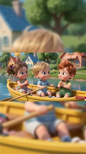 Row Row, Row Your Boat | Nursery #rhymes #babies #nurseryrhymes #kidscartoon #kidsvideo #cartoon