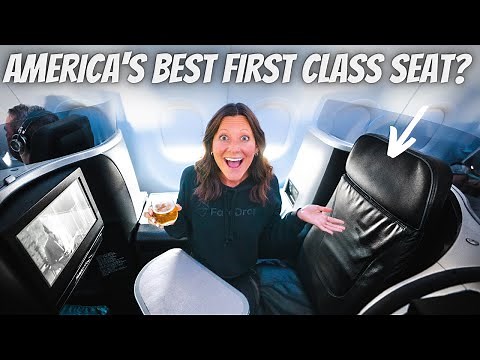 FLYING FIRST CLASS ACROSS AMERICA (6 Hours in JetBlue Mint)
