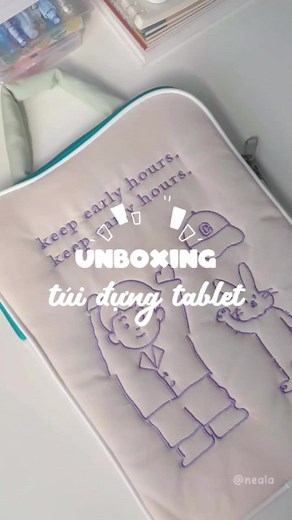 Unboxing Cute Stationery with Samsung Tabs 6 Lite