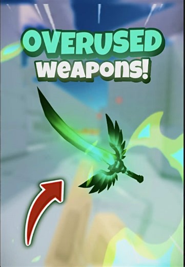 The Most Overused Weapons in Roblox Rivals! #roblox #rivals | rivals