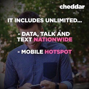 275 reactions · 172 shares | This new cell service is offering unlimited talk, text, data, and more starting at $20 a month - for life. Learn more: https://chdr.tv/9r9.  | cheddar news | Facebook