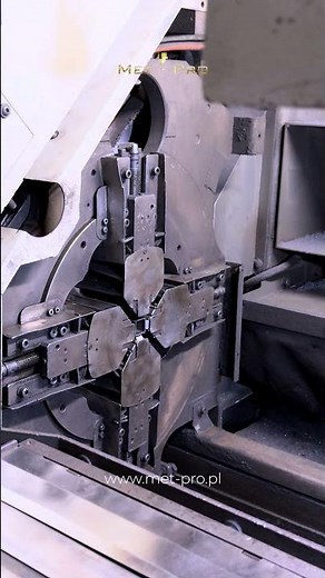Precyzyjne cięcie laserem 3D rur i profili stalowych w MET-PRO czyli technologia bez ograniczeń #CNC