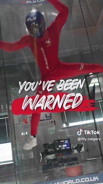iFLY Calgary Indoor Skydiving on TikTok