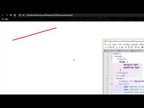 Membuat garis dengan HTML5 #2