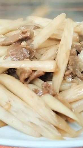 How to Fried a Delicious Lotus Stem #stirfried #stirfriedlotusstem #lotusstem #lotusrootrecipe