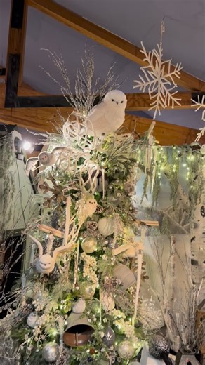 101 reactions · 3 comments | 黎 We think these woodland owls are feeling pretty good perched in their winter wonderland ❄️ | Tis the Season Christmas Shoppe | Facebook