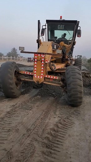 Cat grader machine working video #graderoperator #machinery #heavyequipment #GradeR | Abdul Kader