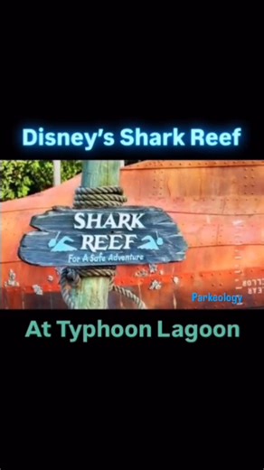 Parkeology on Instagram: "We loved how unique Shark Reef (at Typhoon Lagoon) was, plus there was no upcharge for it! Could you imagine that today? But why does no one remember how FREEZING COLD it was!?"