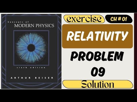 Relativistic Lifetime & Distance | Particle Decay at 0.99c Explained | Beiser Ch. 1 solutions