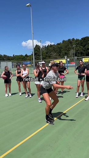 Improve Ball Handling Skills with Netball and Tennis Balls