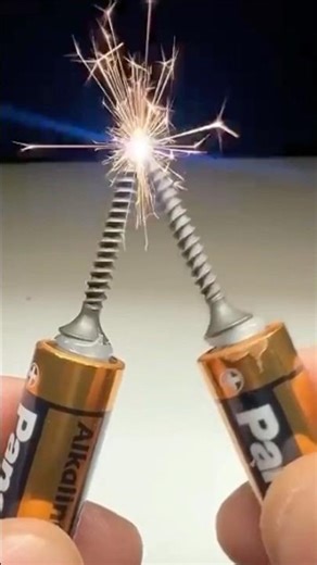 🔥Diy mini spot welder with remote battery🔋#diy #experiment #miniwelder #viral #shorts