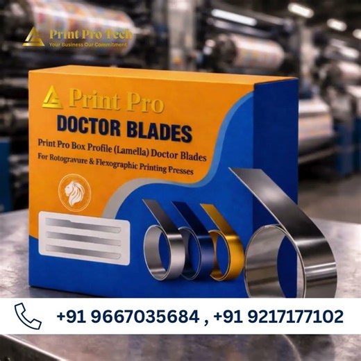 Stainless Steel Doctor Blade 🔥 High Precision Printing Tool