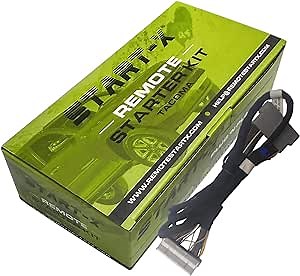 Start-X Remote Starter Kit for Toyota Tacoma (2020, 2021, 2022, 2023) Trucks | Push-to-Start Ignition | Plug N Play Install | Lock 3X to Remote Start | Zero Wire Splicing