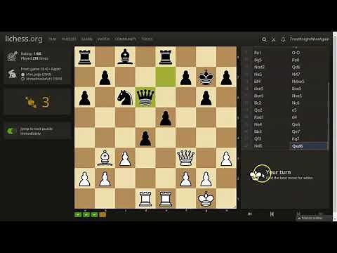 Lichess Puzzle Streak Tutorial/How To
