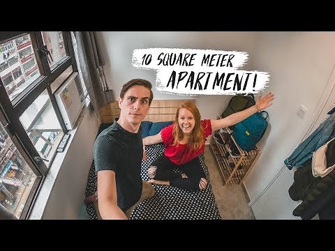 Tiny HONG KONG APARTMENT TOUR! + Sharing Our First Impressions 🇭🇰