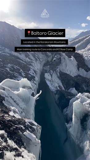 Baltoro Glacier sits in the heart of the Karakoram in Pakistan and stretches about sixty kilometers. It leads to the K2 region and some of the world’s highest peaks. This glacier is a key route for trekkers heading to Concordia and K2 Base Camp. Join our 2026 K2 Base Camp and Concordia Trek with Broad Peak Adventures and experience this legendary glacier up close. 🤩 #mountains #k2 #baltoro #glacier #alpinism #trekking #alpine #karakoram | Broad Peak Adventures