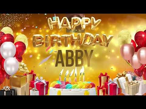 Abby - Happy Birthday Abby