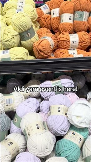 Aldi yarn Haul pending 🥰 #crochet #knitting #yarn #yarnlove