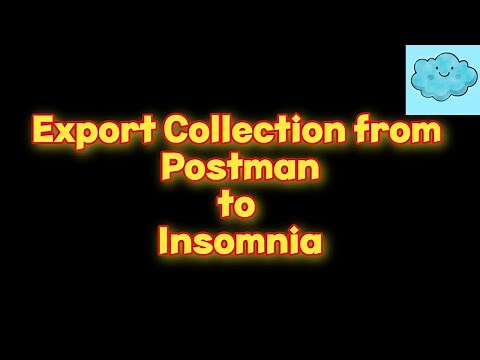 How to Export Collection from Postman and Import in Insomnia | Export and Import of Collections