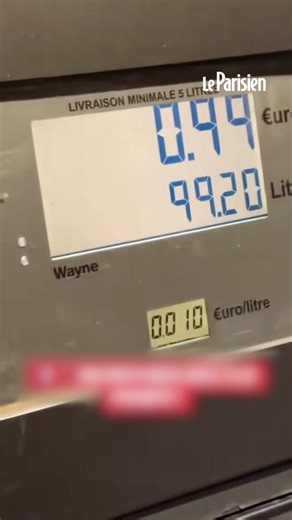 Erreur de prix : 1 centime le litre d'essence !