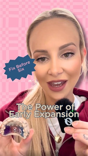 Cassandra Lin | CEO | Founder | Orofacial Myologist on Instagram: "✨ Fix Before Six: The Power of Early Expansion ✨ Who says expansion isn’t possible for young children? The truth is, early intervention can make all the difference in helping kids develop healthy jaws, proper airway function, and confident smiles. With the right tools and a gentle, functional approach, even our youngest patients can thrive — just like this little one with her sparkly Monster High-themed expander! 💖 Early action 