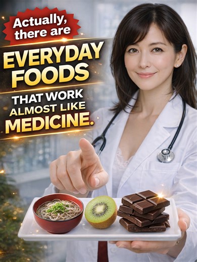 Foods That Work Like Medicine 3 Surprising Everyday Picks #health Foods that work almost like medicine? Here are 3 surprising everyday foods and the key compounds behind them. This video shares general wellness information and is not medical advice. ① Buckwheat Contains rutin, a polyphenol linked to microvascular support. Its starch is often digested more slowly so blood sugar may rise less sharply for some people. ② Kiwi More than a sweet fruit. Contains actinidin, a digestive enzyme that helps