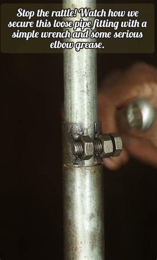 How To Secure A Loose Metal Pipe Fast