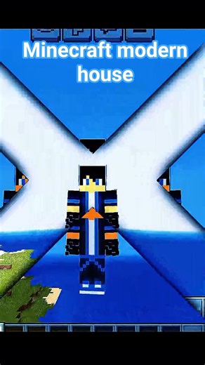 How to build a modern house in minecraft #minecrafthouse