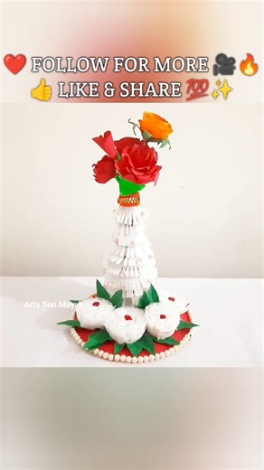 Foam Sheet Se Luxury Flower Pot 🌸 | DIY Home Decor Craft Idea 2026 | Easy Handmade Planter Tutorial